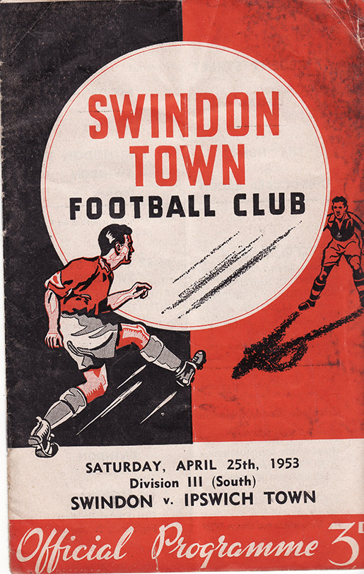 <b>Saturday, April 25, 1953</b><br />vs. Ipswich Town (Home)